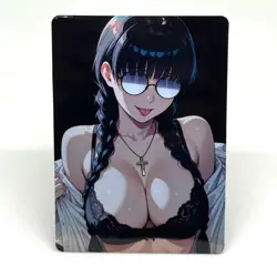 Black Lagoon Roberta Goddess Anime Waifu ACG Foil Card - Image 1