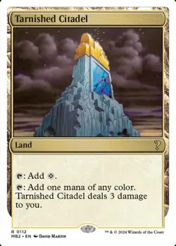 [1x] Tarnished Citadel Near Mint, English Mystery Booster 2 MTG Magic - Image 1