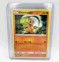 Pokemon TCG Charmander 1/70 Dragon Majesty Pokemon Card NM with Top Loader - Image 1