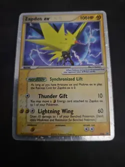 Zapdos EX Holo 033 - Pokemon Card (Near Mint) - Image 1