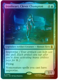 Ironheart, Clever Champion - Foil Marvel Super Heroes - Image 1