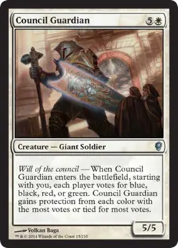 Council Guardian - Foil - Conspiracy #15/210 MTG Magic The Gathering - Image 1