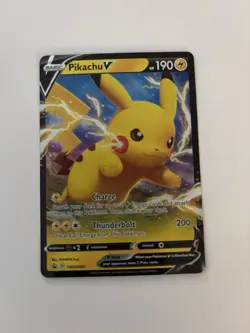 Pikachu V - SWSH061 - Pokemon Sword & Shield Promo Ultra Rare Card NM🔥🔥 - Image 1