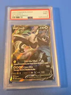 2022 Pokemon Sword & Shield Silver Tempest Lugia V Silver Tempest Fa PSA 9 #186 - Image 1
