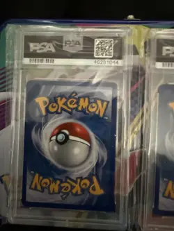 Pokemon TCG Darkrai and Cresselia Legend Set Top and Bottom #99 and #100 PSA 8 - Image 4