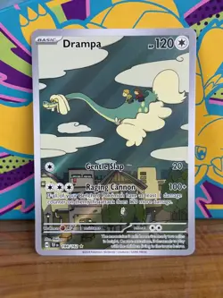 Drampa 184/162 Illustration Rare Temporal Forces Pokemon NM - Image 1