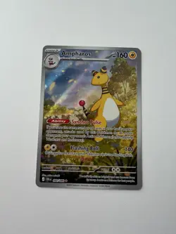 Pokemon TCG Ampharos 090/086 Illustration Rare Chaos Rising English Near Mint - Image 1