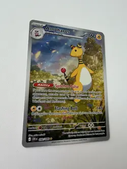 Pokemon TCG Ampharos 090/086 Illustration Rare Chaos Rising English Near Mint - Image 2