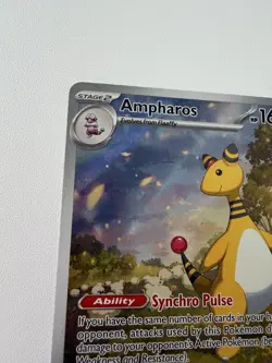 Pokemon TCG Ampharos 090/086 Illustration Rare Chaos Rising English Near Mint - Image 3