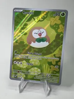 Rowlet 090/088 Holo Illustration Rare Perfect Order Pokemon NM - Image 1