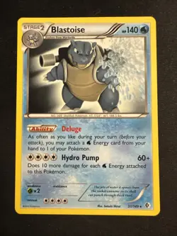 Pokemon - Blastoise 31/149 Regular Rare Boundaries Crossed - Image 1