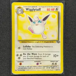 Wigglytuff - 32/64 - Rare - Jungle Set - Pokemon Card - HP - Image 1