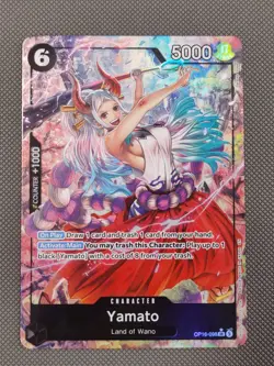 Yamato - OP16-098 - Alt Art - The Time of Battle - One Piece TCG Card - Image 1