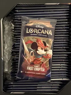 Lot 36 Lorcana The First Chapter Booster Packs From Costco Collector Set Boxes - Image 1