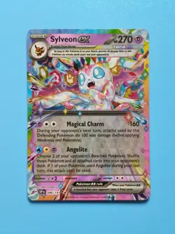 Sylveon ex Double Rare Surging Sparks 086/191 NM Pokemon TCG - Image 1