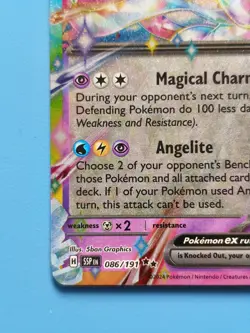 Sylveon ex Double Rare Surging Sparks 086/191 NM Pokemon TCG - Image 5