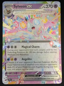 Sylveon ex 086/191 Near Mint Surging Sparks Double Rare Pokemon - Image 1