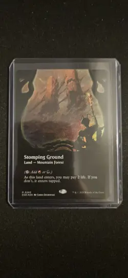 Stomping Ground (Borderless) Edge of Eternities Foil - Image 1