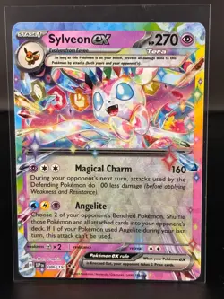 Sylveon ex 086/191 Surging Sparks SSP Pokemon Card NM - 40 - Image 1