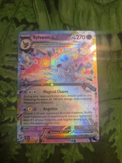Pokemon TCG Sylveon EX 086/191 Surging Sparks Double Rare Card in NM Condition - Image 1