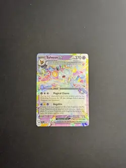 Pokemon Sylveon EX TCG Sv08: Surging Sparks Holo Double Rare Card 086/191 - Image 1