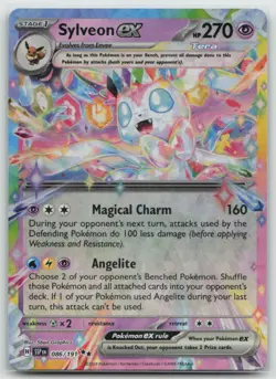 Pokemon - Sylveon ex 086/191 Double Rare Holo - SV08: Surging Sparks - NM - Image 1