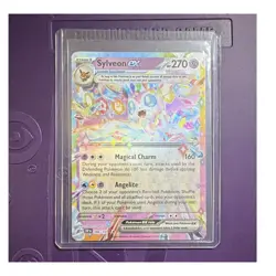 Pokemon TCG Sylveon ex 086/191 Sv08 Surging Sparks Double Rare Holo - Image 1