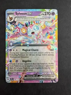 Pokemon - Sylveon ex 086/191 Sv08: Surging Sparks Holo Double Rare - Pack Fresh - Image 2