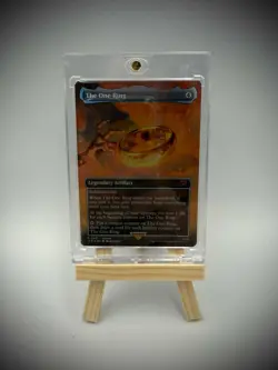 MTG Magic the Gathering FOIL The One Ring Borderless LTR! - Image 1