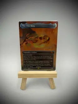 MTG Magic the Gathering FOIL The One Ring Borderless LTR! - Image 3