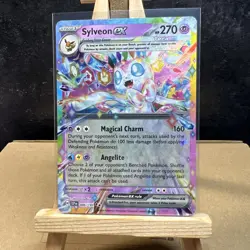 Pokemon TCG Sylveon EX 086/191 Surging Sparks Double Rare Card - Image 1