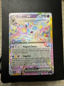 Pokemon TCG Sylveon EX 086/191 Surging Sparks Double Rare Card in NM Condition - Image 1