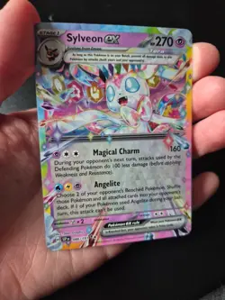 Pokemon TCG Sylveon EX 086/191 Surging Sparks Double Rare Card in NM Condition - Image 3