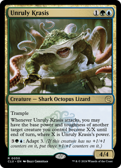 Unruly Krasis, Ravnica: Clue Edition, MTG CLU NM/M - Image 1