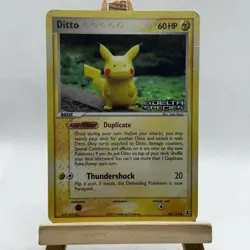 Ditto (Pikachu) 063/113 EX Delta Species Reverse Holo Stamped - Image 1
