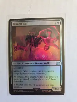 Demon Wall (Foil) - Final Fantasy - NM - MTG Magic - Uncommon - Creature - Image 1