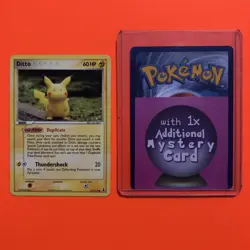 Ditto (Pikachu) 63/113 Ex Delta Species +1 Mystery Pokemon Card HP 063/113 - Image 1