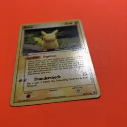 Ditto (Pikachu) 63/113 Ex Delta Species +1 Mystery Pokemon Card HP 063/113 - Image 5
