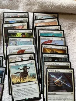 MTG - BULK Commander Deck - 10+ Commander Staples - Abdel Adrian&Veteran Soldier - Image 2