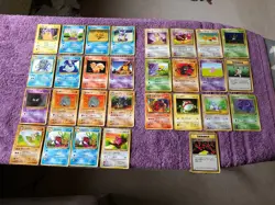 Rare Base Set/Jungle/Fossil/Rocket Japanese Pokemon Cards Vintage Back x 29!!! - Image 2