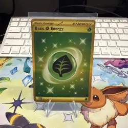 Basic Grass Energy 278/193 Paldea Evolved Hyper Rare Pokemon Card - Image 1