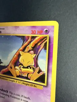 Abra Base Set 1999 Unlimited Print LP, 43/102 Pokemon Card. - Image 4