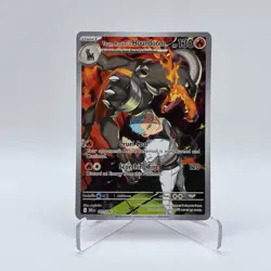 Team Rocket's Houndoom 191/182 Illustration Rare Destined Rivals Pokemon Card - Image 2