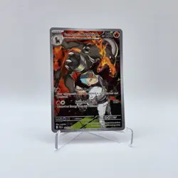 Team Rocket's Houndoom 191/182 Illustration Rare Destined Rivals Pokemon Card - Image 4