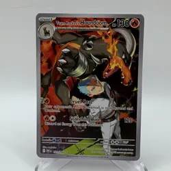 Team Rocket's Houndoom 191/182 Illustration Rare Destined Rivals Pokemon Card - Image 5