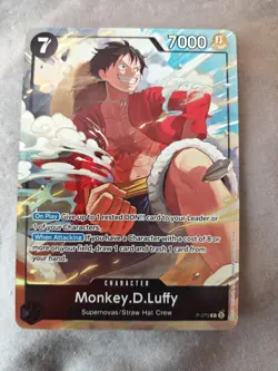 One Piece Monkey D. Luffy P-075 - Image 1