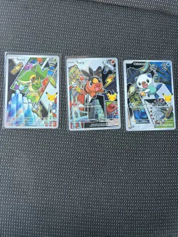 PRESALE FIRST PARTNER ILLUSTRATION SERIES 2 PROMO SET SNIVY / TEPIG / OSHAWOTT - Image 1