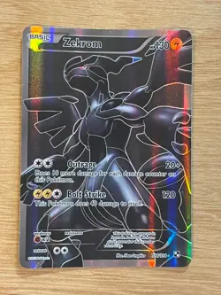 Zekrom Full Art 114/114 - Black & White (2011) Pokemon TCG English LP - Image 1