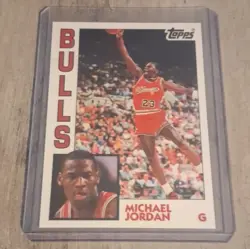 Topps 1992-93 Archives Michael Jordan #52 Chicago Bulls NBA Basketball Card - Image 1
