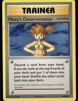 NM - Misty's Determination #80/108 | Uncommon | XY - Evolutions - Image 1